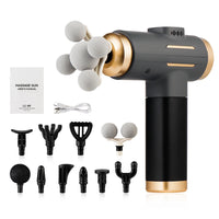 99-Level Professional Deep Tissue Muscle Massage Gun with 11 Heads