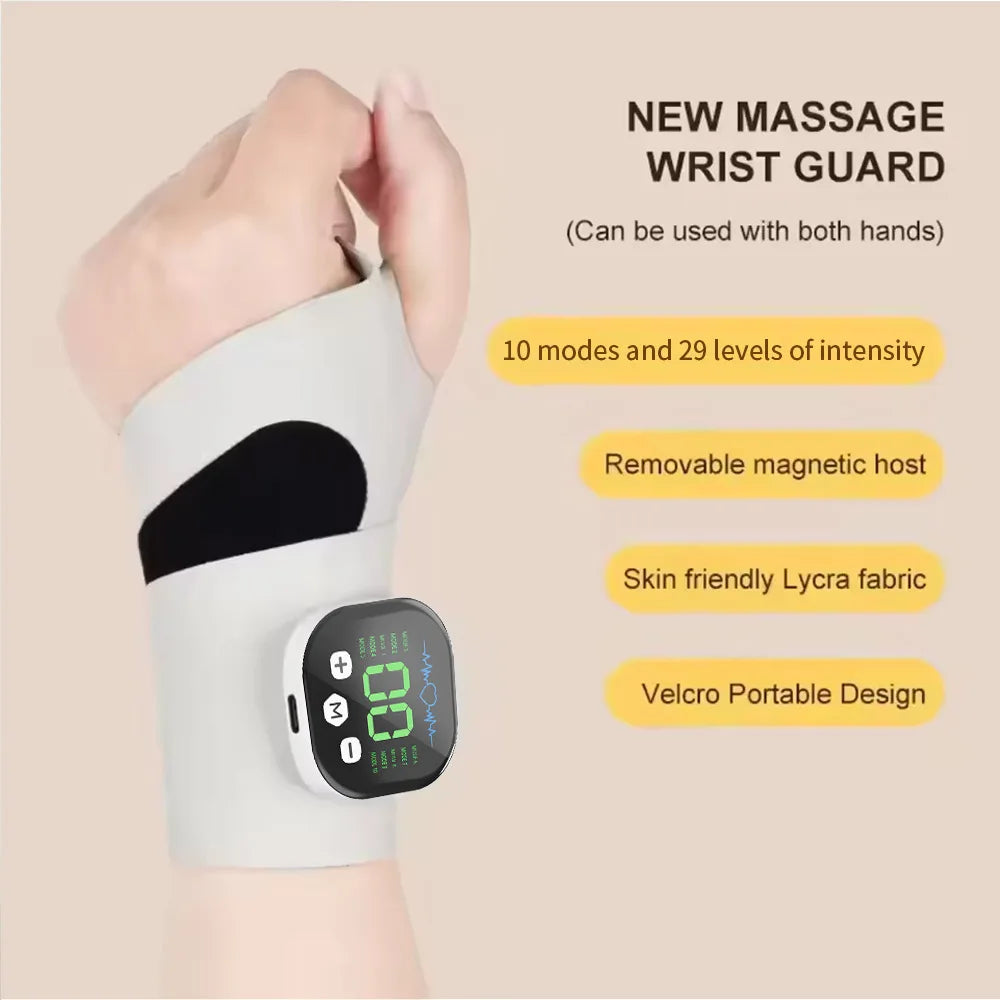 Electric Wrist Compression and Vibration Massager - 9