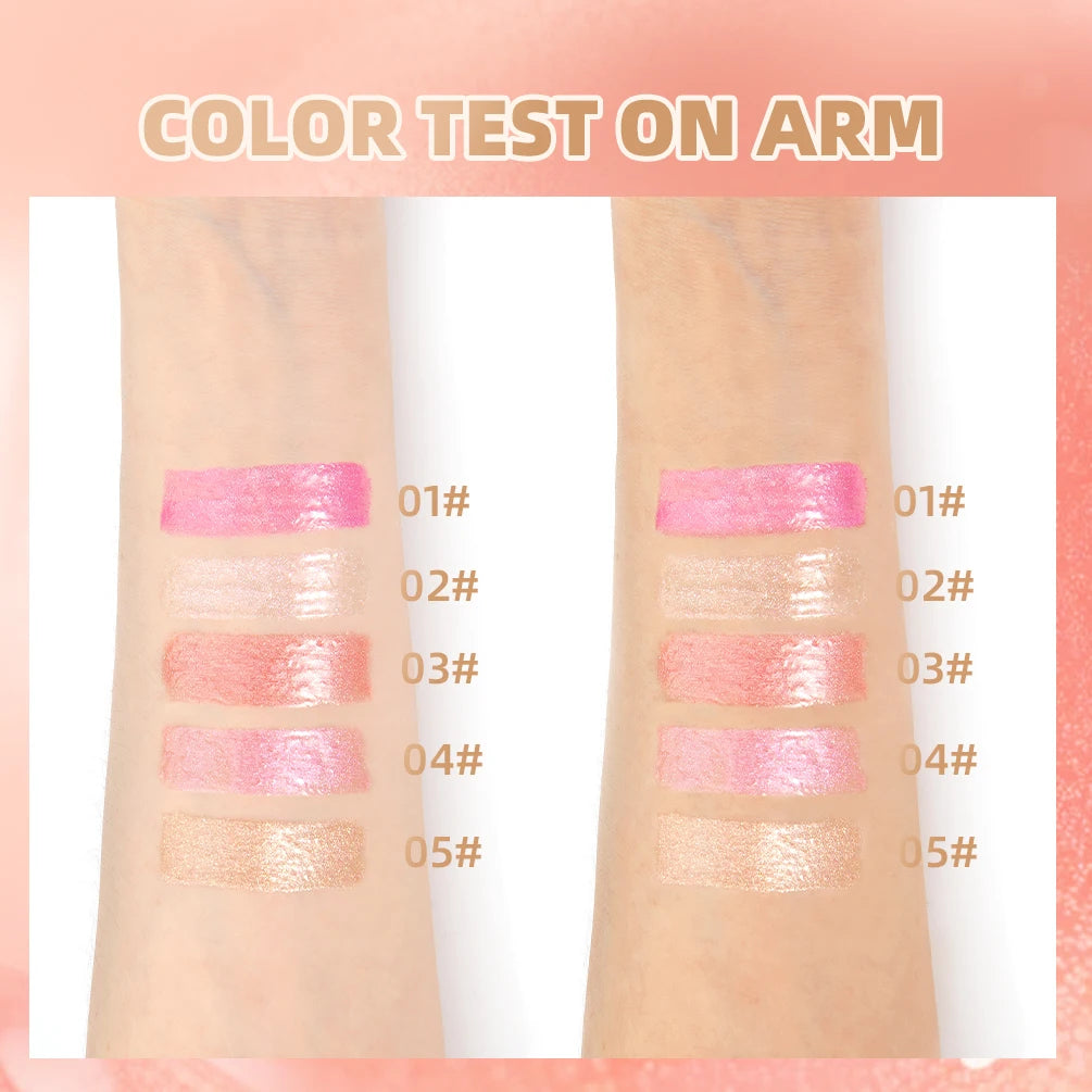 Diamond Shimmer Glitter Lip Gloss - 5