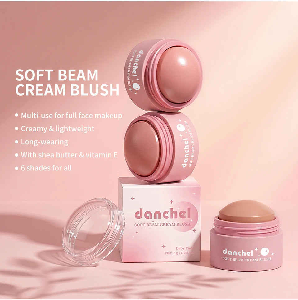 Multi-Use Soft Cream Blush for Cheeks, Lips, and Eyes - 10