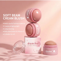 Multi-Use Soft Cream Blush for Cheeks, Lips, and Eyes