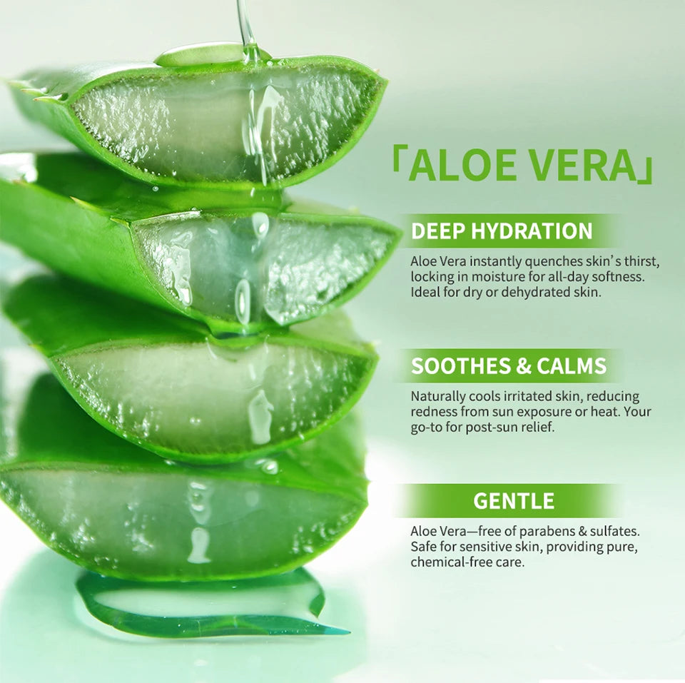 Soothing Aloe Vera Hydrating Face Gel - 14