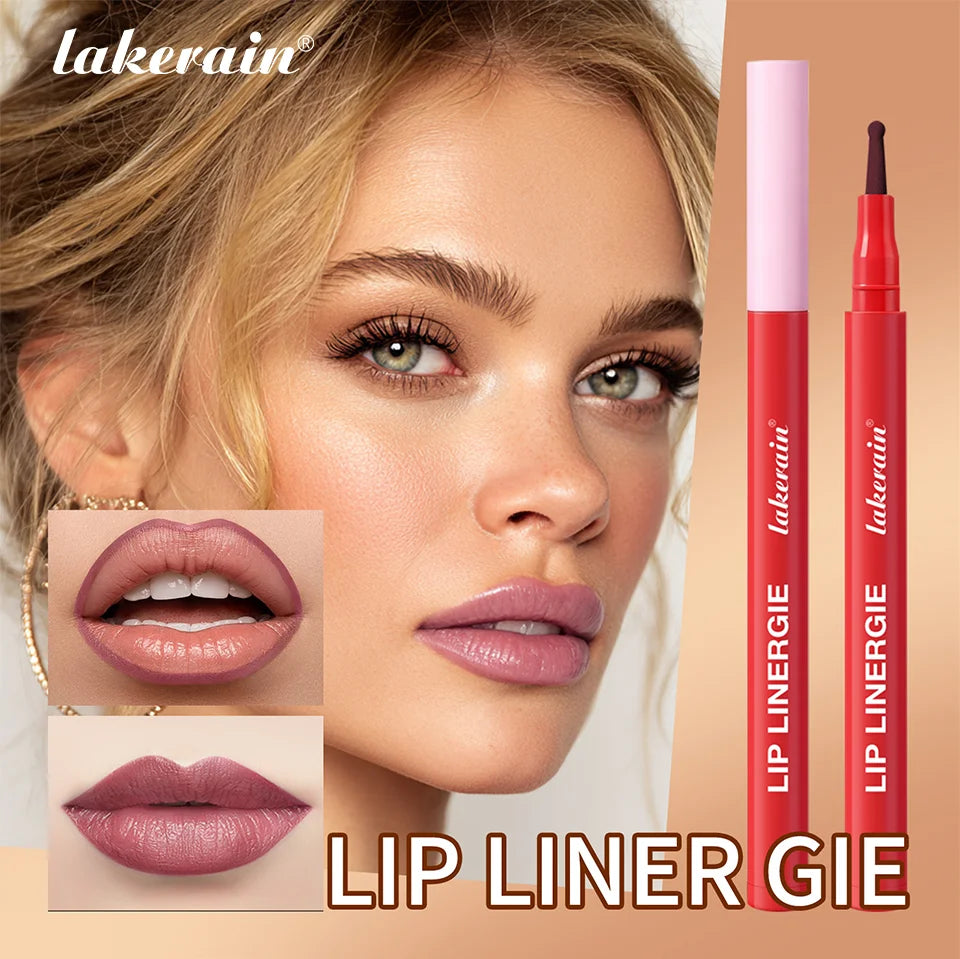 Long-Lasting Waterproof Felt-Tip Lip Liner Stain - 7