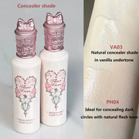 4-Color Cream Concealer Palette for Flawless Coverage