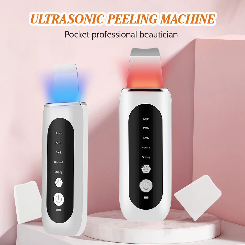 Ultrasonic Facial Skin Scrubber and Pore Cleaner - 8