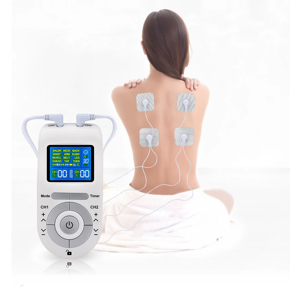 Portable TENS EMS Muscle Stimulator for Pain Relief - 9