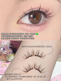 Magnetic Reusable False Eyelashes with Applicator Tool