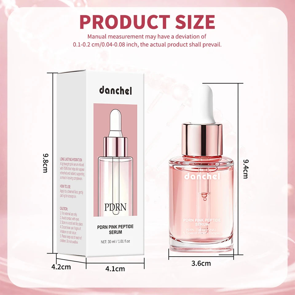 PDRN Pink Peptide Hydrating Glow Serum for All Skin Types - 16