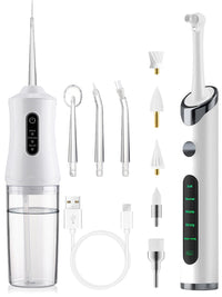 Professional Teeth Polisher and Oral Irrigator Cleaning Kit
