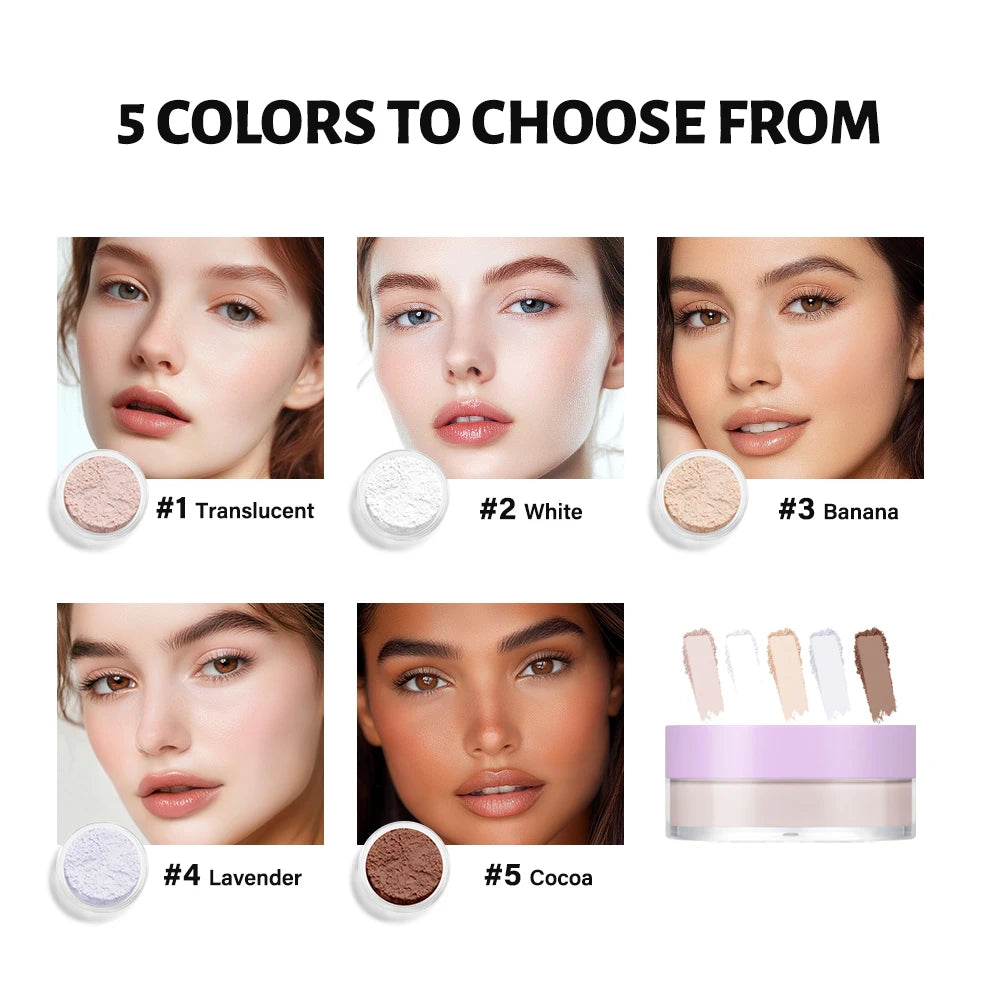 Oil-Control Matte Setting and Baking Powder - 2