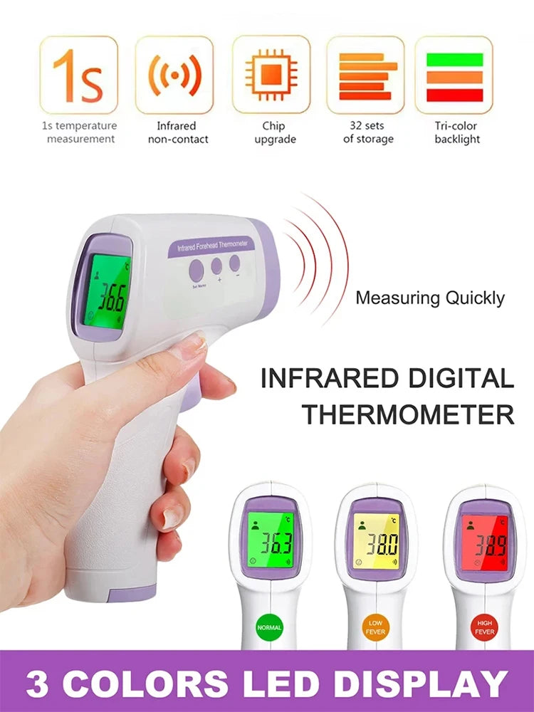 Digital Health Monitoring Kit: Blood Pressure, Oximeter & Thermometer - 9