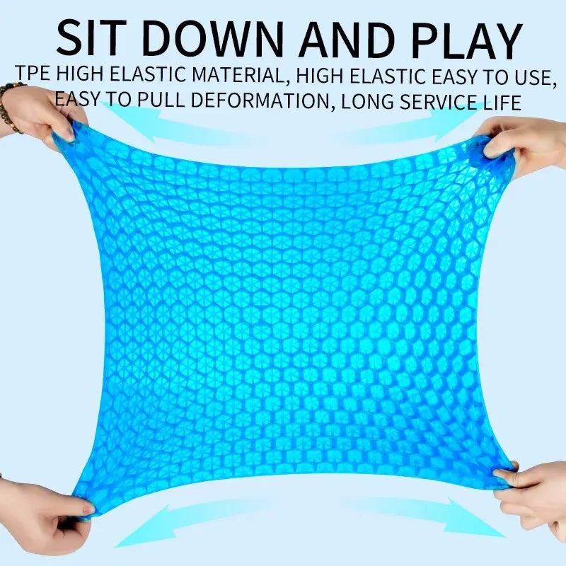 Ergonomic Honeycomb Gel Seat Cushion for Pain Relief - 5