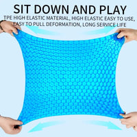 Ergonomic Honeycomb Gel Seat Cushion for Pain Relief