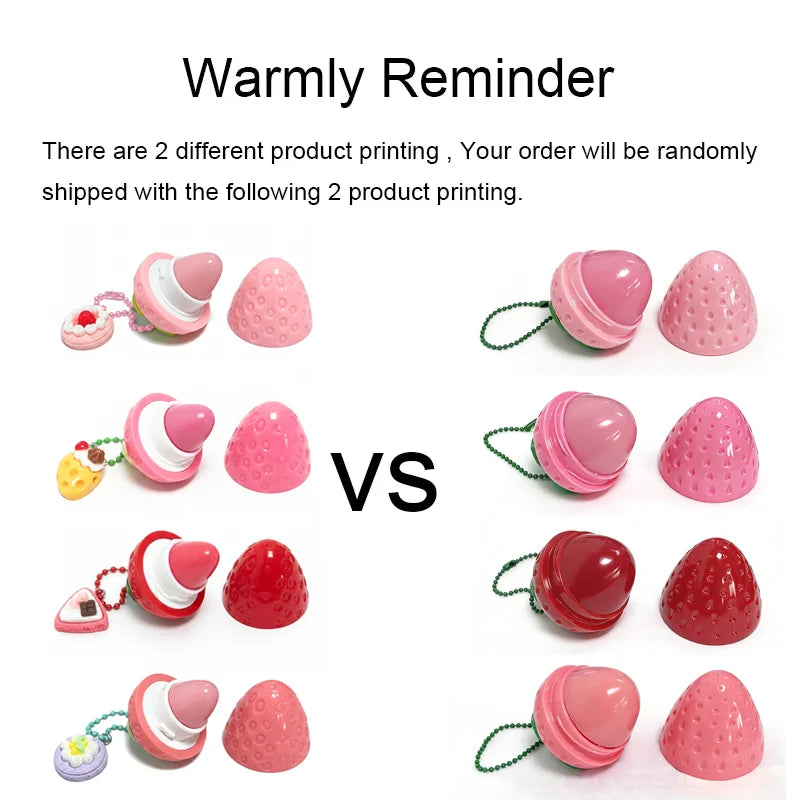 Moisturizing Strawberry Lip Balm for Dry Chapped Lips - 5