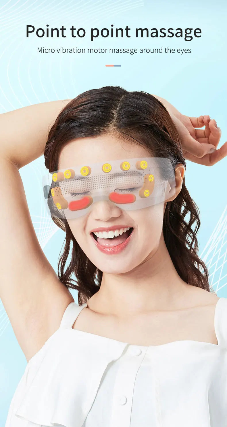 Electric Acupoint Eye Massager for Fatigue and Sleep Relief - 10