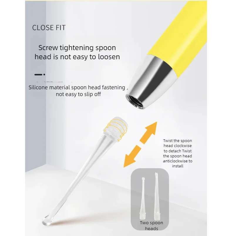 LED Illuminated Ear Wax Removal Tool Kit - 9