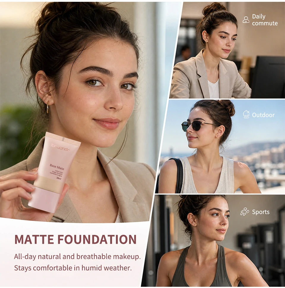 Long-Lasting Waterproof Matte Foundation - 11