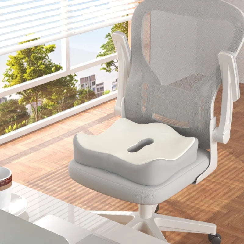 Ergonomic Memory Foam Seat Cushion for Office and Car - 19
