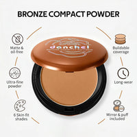 6-Color Matte Bronzer Powder Compact
