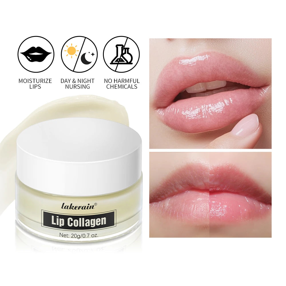 Collagen Lip Sleeping Mask for Dry Chapped Lips - 1