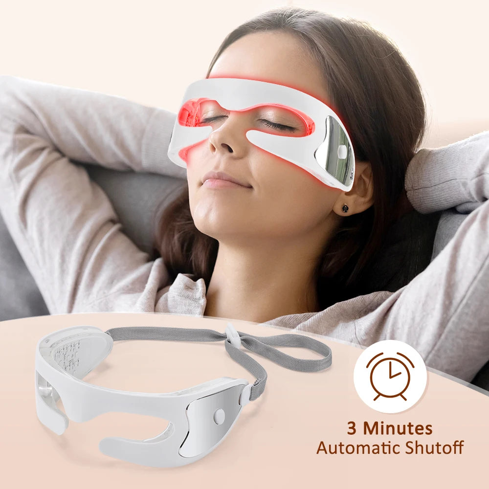 3D Red Light Therapy Eye Massager for Fatigue and Dark Circles - 5