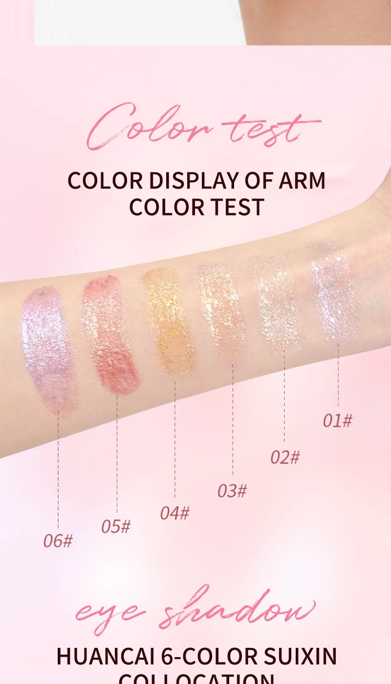 Water-Gloss Shimmer Eyeshadow Stick for Long-Lasting Makeup - 13