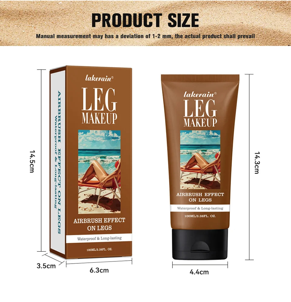 Waterproof Leg Foundation & Concealer Cream - 14