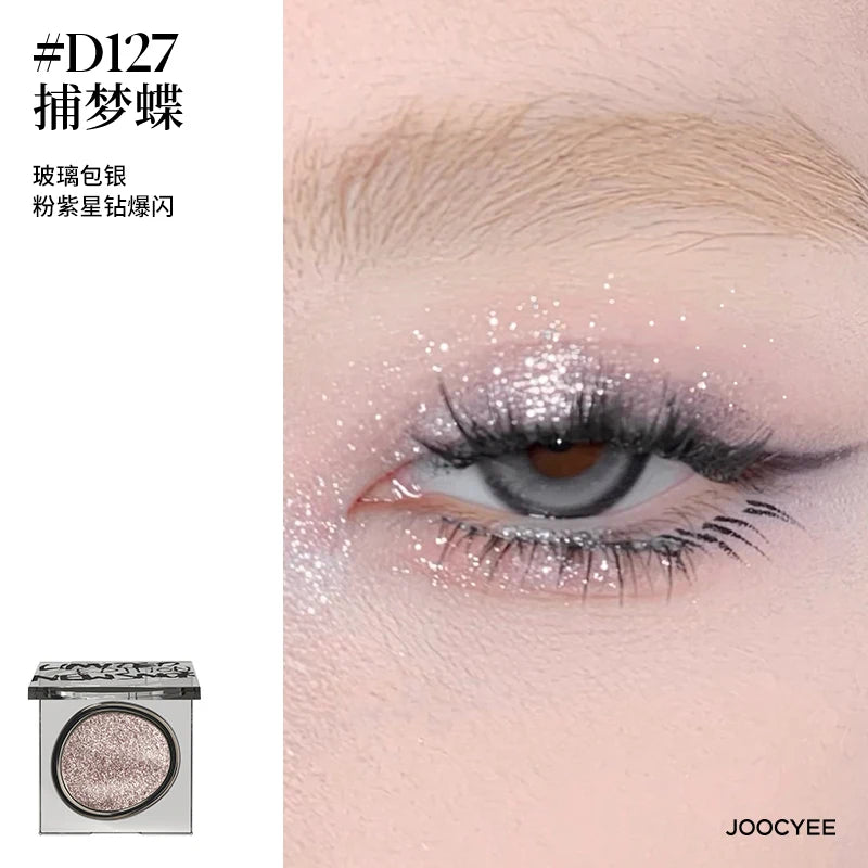 Single Color Matte and Glitter Highlighter Blush Palette - 63