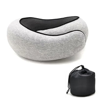 Ergonomic Memory Foam Travel Neck Pillow for Comfortable Sleep