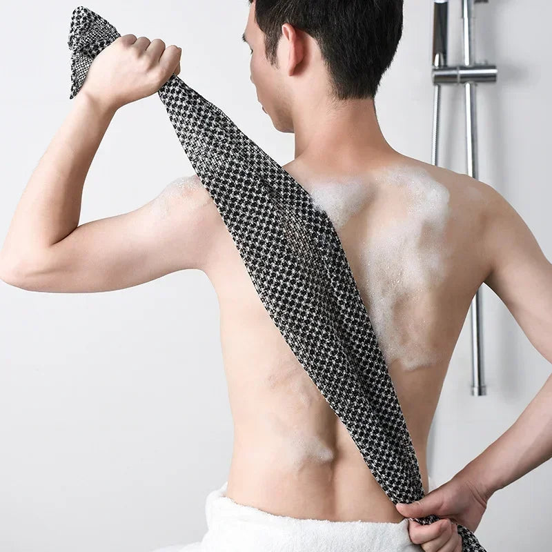 Exfoliating Japanese Bath Back Scrubber Towel - 11