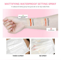 Long-Lasting Matte Makeup Setting Spray