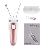 Electric Cotton Thread Hair Remover for Face and Body