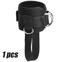 Adjustable Ankle Straps for Cable Machines and Glute Workouts