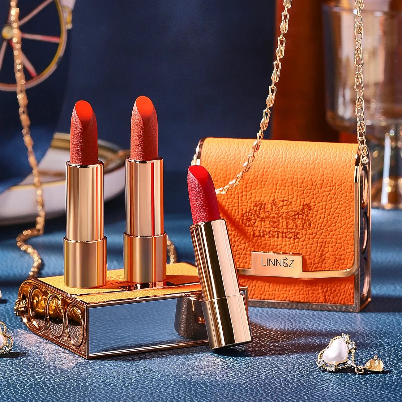 Matte Velvet Lipstick Set in Luxury Gift Case - 21