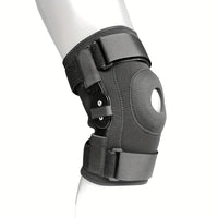 Adjustable Hinged Knee Brace for Joint Support and Pain Relief