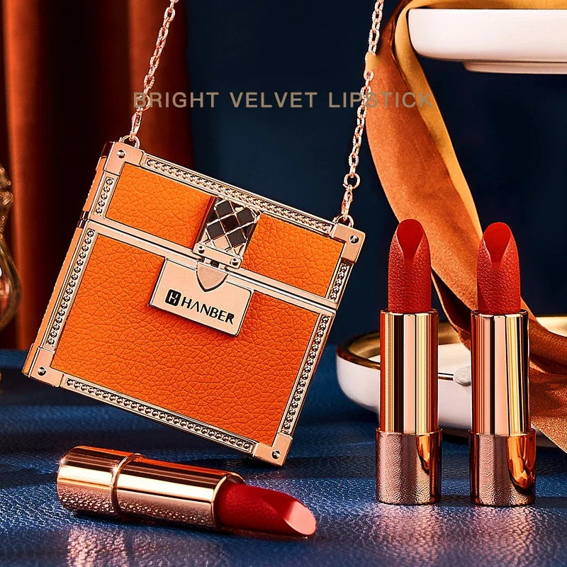 Matte Velvet Lipstick Set in Luxury Gift Case - 4