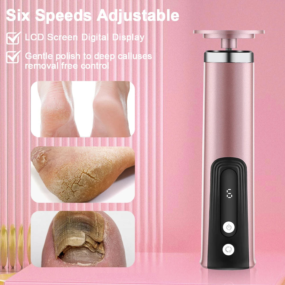 Electric Professional Pedicure Foot Callus Remover - 3