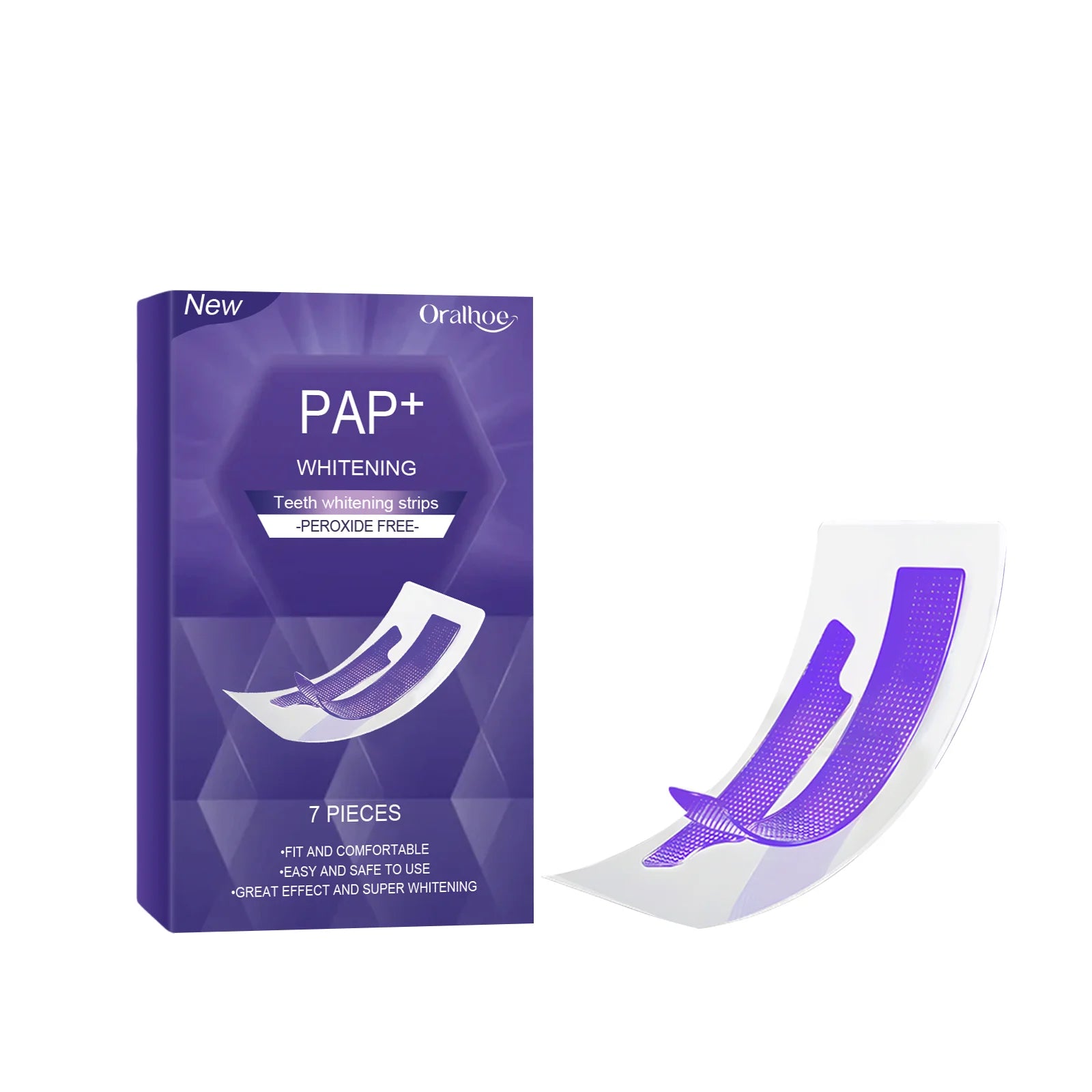 Purple Teeth Whitening Strips for Radiant Smile - 11