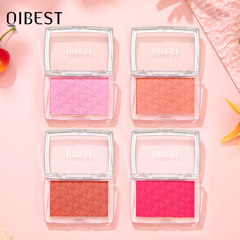 3D Embossed Powder Blush Palette for Radiant Cheeks - 2