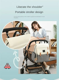 Waterproof Large Capacity Diaper Bag Backpack for Parents