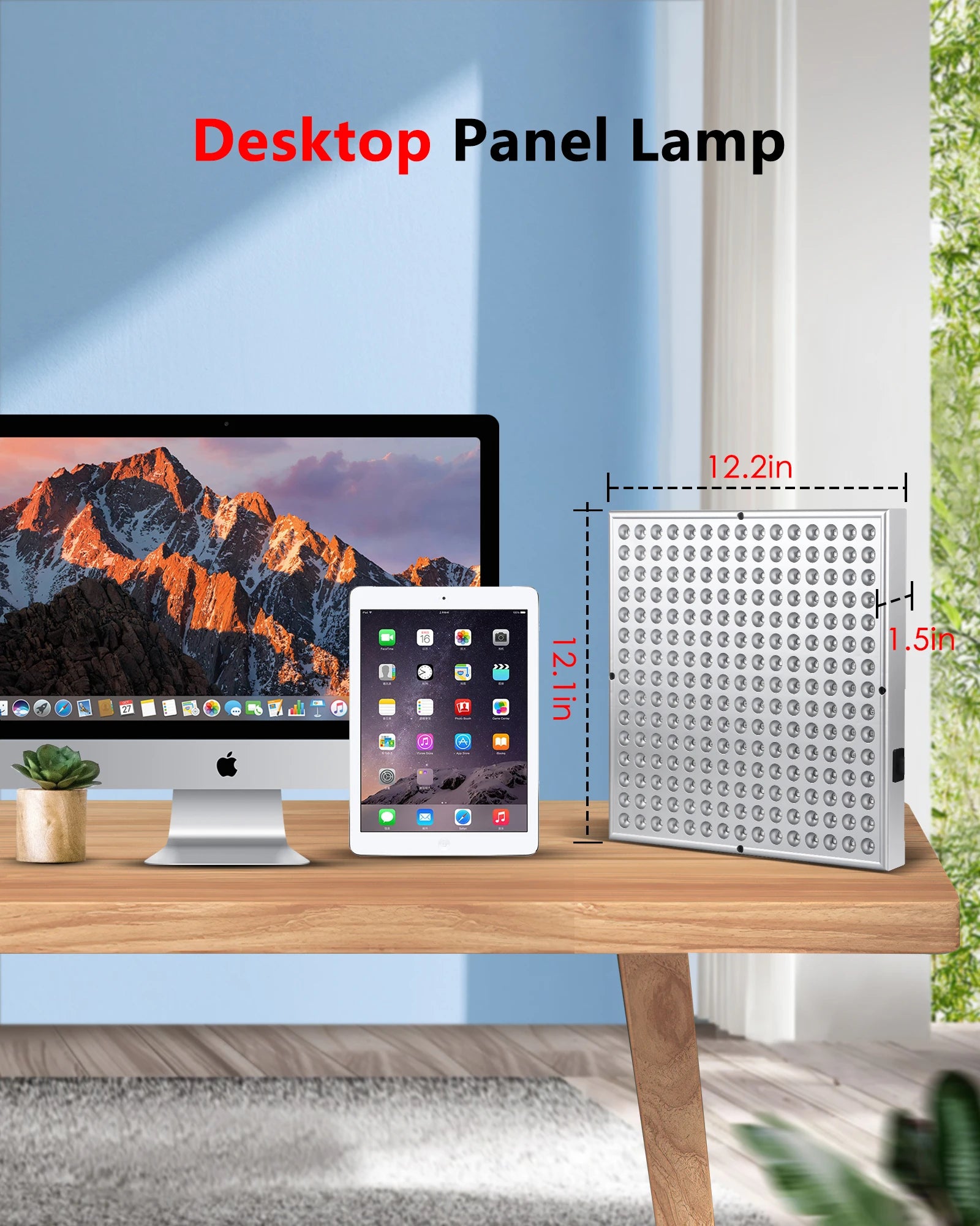 LED Red Light Therapy Panel for Skin Rejuvenation and Pain Relief - 11