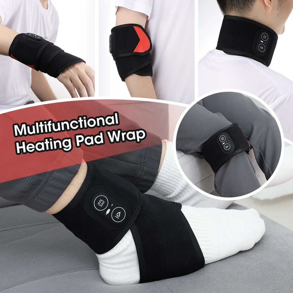 Red Light Therapy Heating Wrap for Joint & Muscle Pain Relief - 10