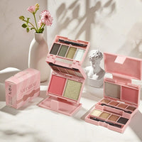 All-in-One Portable Makeup Palette for Travel and Daily Use