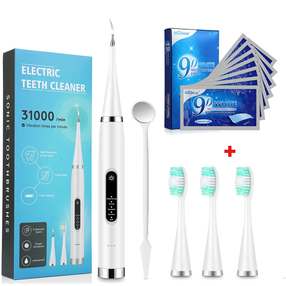 Electric Dental Scaler and Teeth Whitening Kit - 34