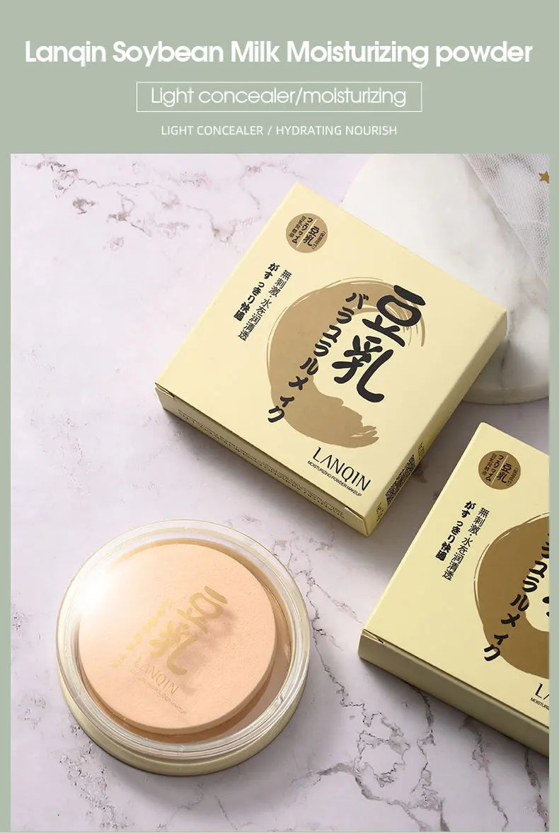 Oil-Control Soy Milk Pressed Finishing Powder - 7
