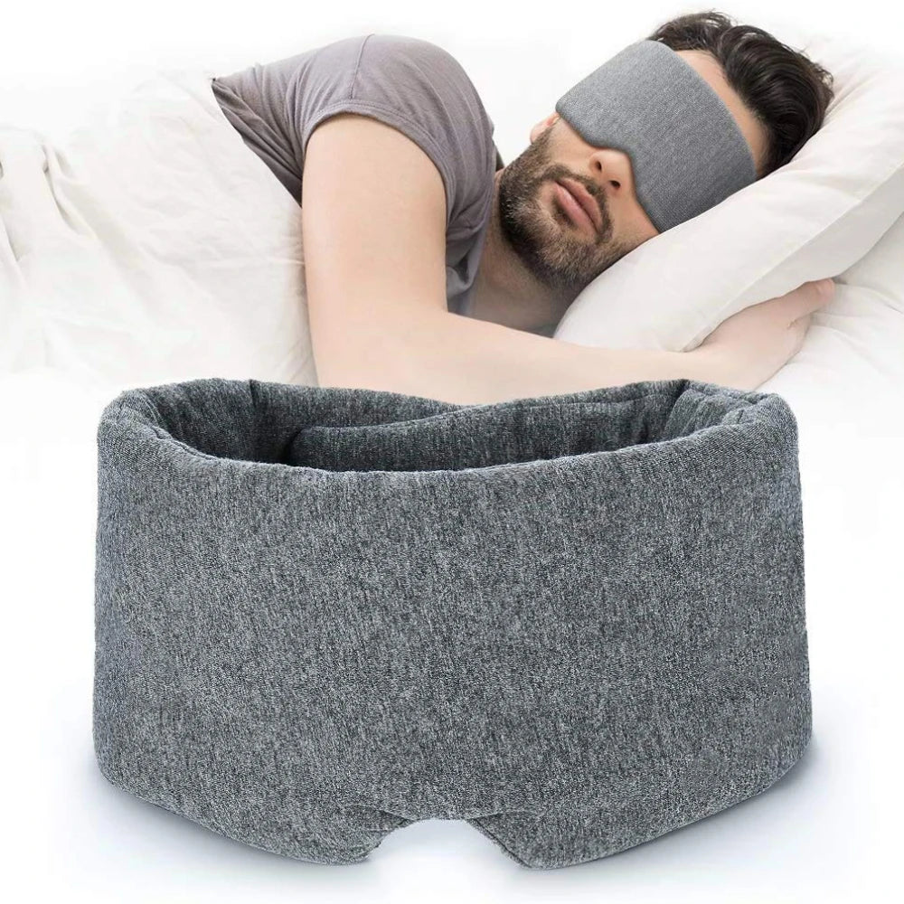 Adjustable Cotton Sleep Mask for Deep Relaxation - 7