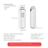 Portable HD Hair Follicle and Scalp Health Analyzer