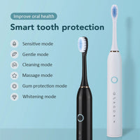 Complete Ultrasonic Dental Care & Teeth Whitening System