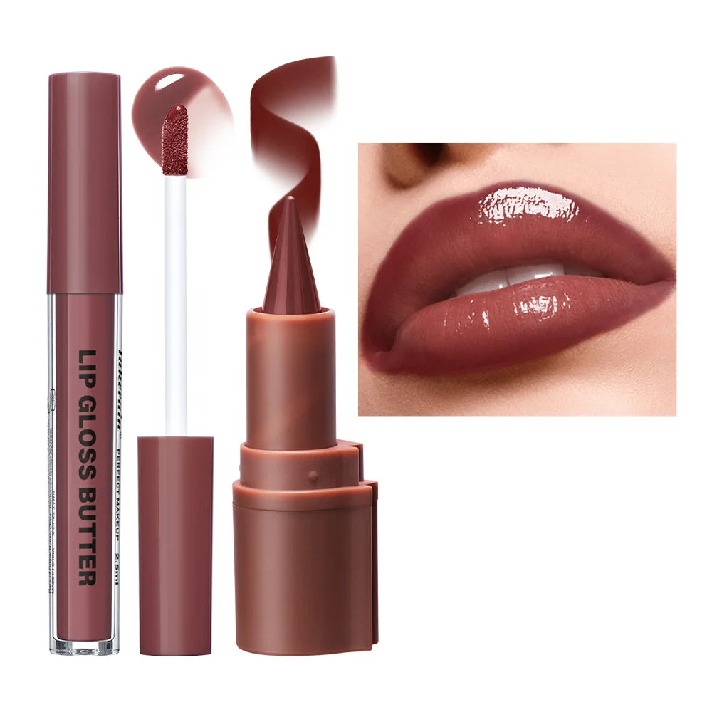 Hydrating Lip Liner and Gloss Butter Set - 12