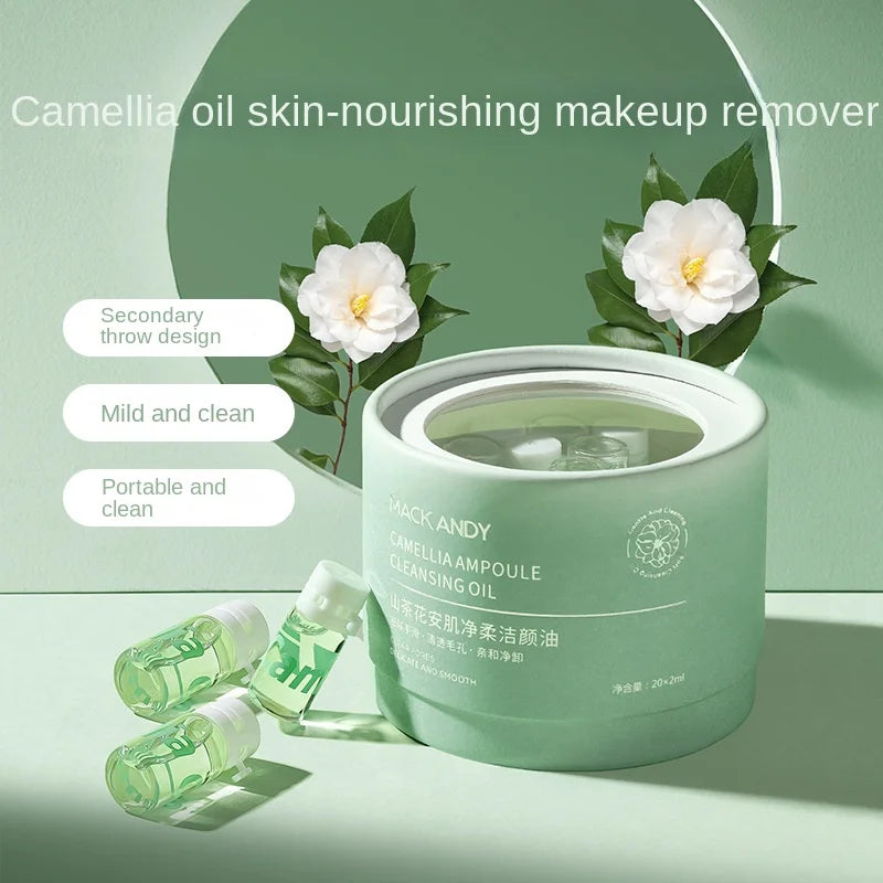 Camellia Deep Cleansing Makeup Remover Ampoules 20pcs - 2